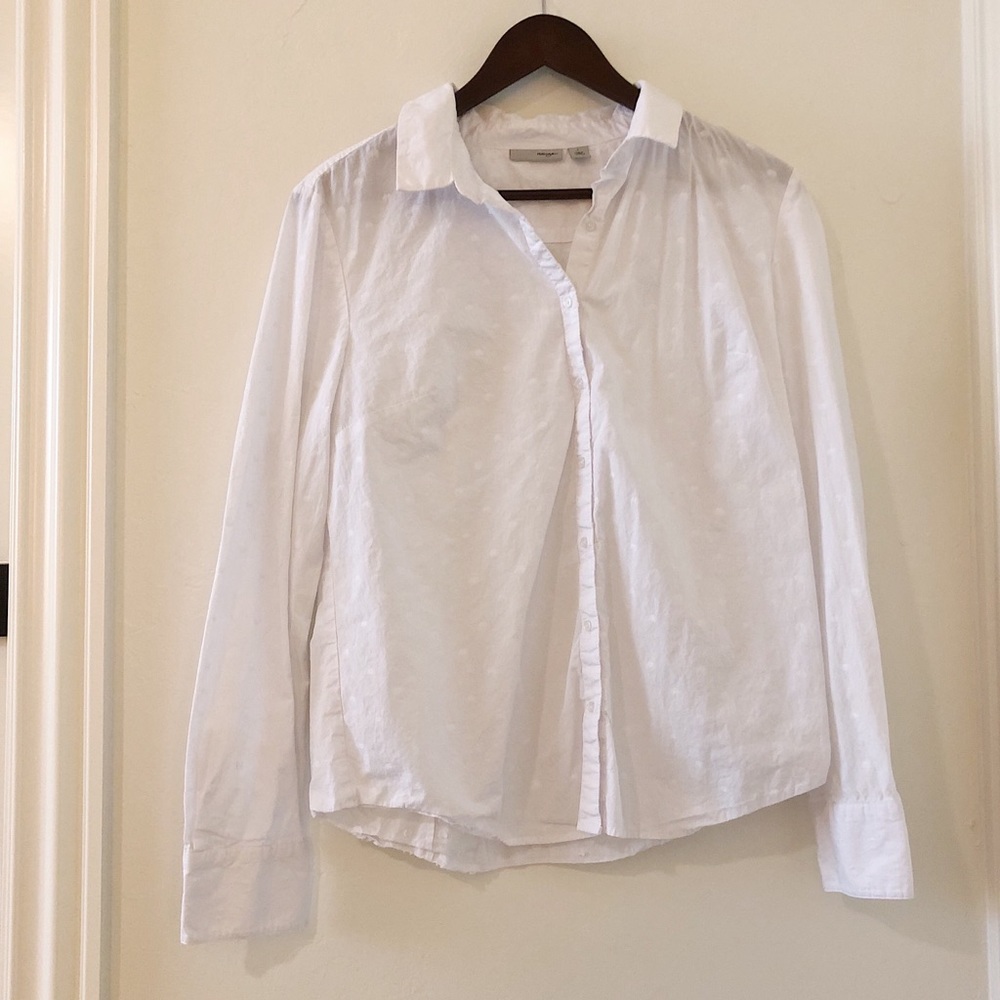 White Button Up Blouse
